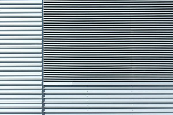 Aluminium gevelbekleding horizontale lamellen